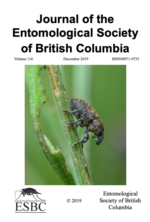 					View Vol. 116 (2019): Journal of the Entomological Society of British Columbia
				