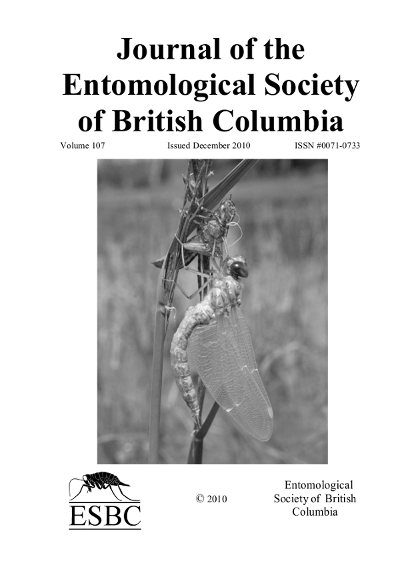 					View Vol. 107 (2010): Journal of the Entomological Society of British Columbia
				